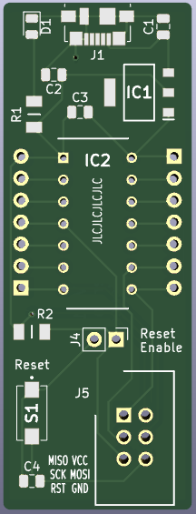 front of pcb